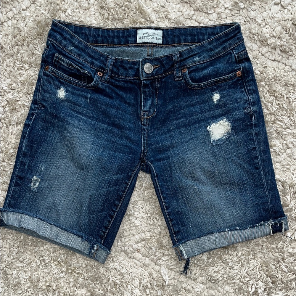 Aeropostale blue Jean shorts